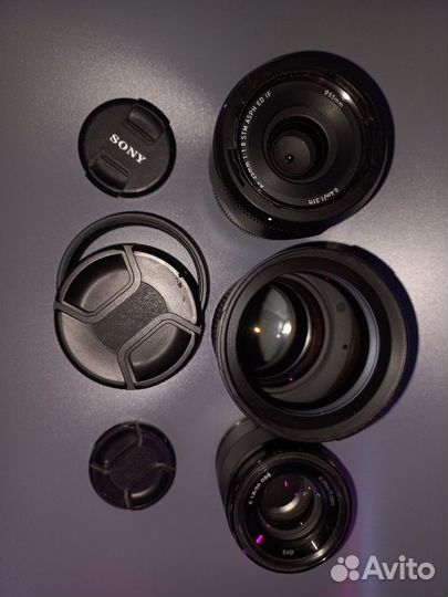 Объективы для беззеркалок Sony Е