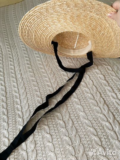 Шляпа натур.соломка