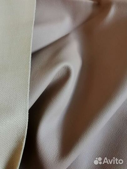 Искусственная кожа на трикотаже отрезы по 5-6 м