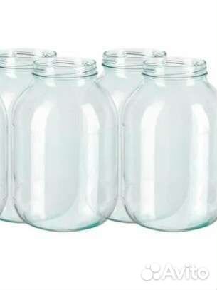Банки стеклянные разных размеров
