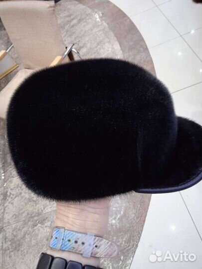 Мужские ушанки норка, кепи нерпа