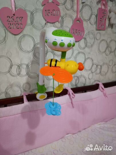 Мобиль на кроватку с проектором