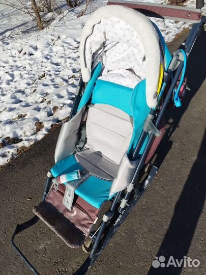 Санки коляска