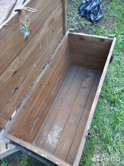 Ящик деревянный с ручками