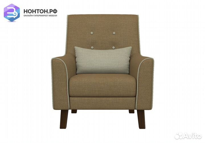 Кресло Комфорт-1 коричневое