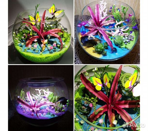 Аквариум с воздухом вместо воды