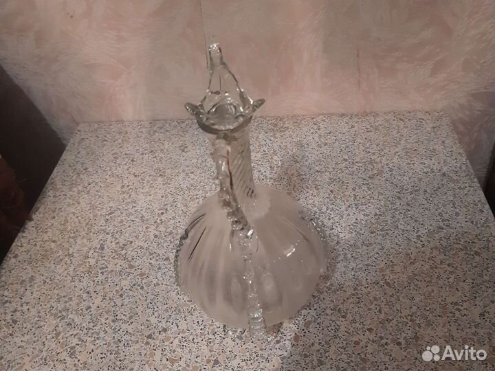 Графин-кувшин с пробкой лебедь СССР