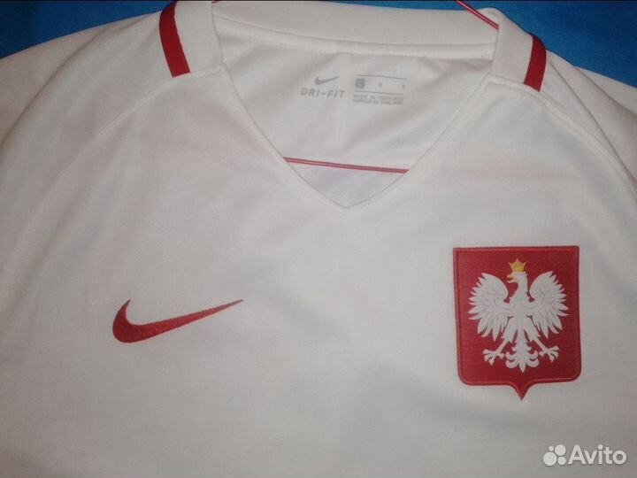 Футбольная футболка сборной Польши Nike оригинал