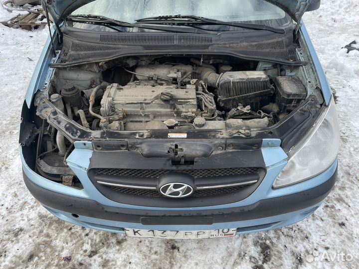 Двигатель 1.4 G4EE МКПП Hyundai Getz 2002-2011