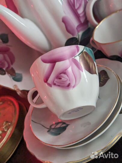 Кофейный сервиз свадебный подарок лфз