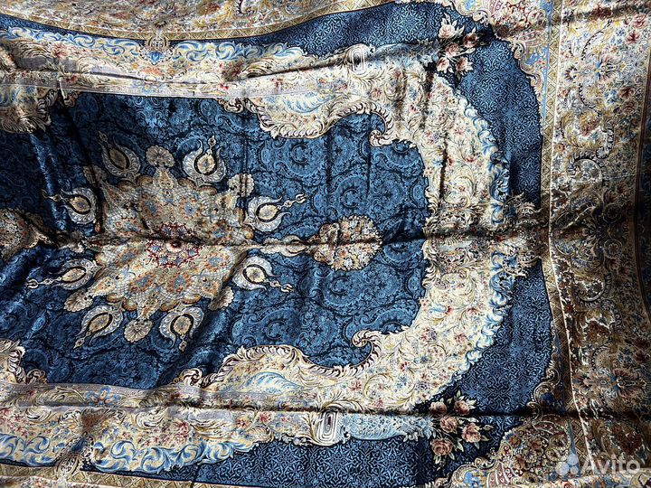 Ковер персидский ручной работы шёлк и шерсть
