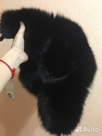 Женская шапка-ушанка натуральная 54р-р торг