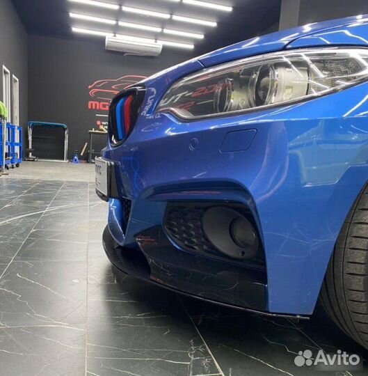Губа переднего бампера M Performance BMW 2er F22