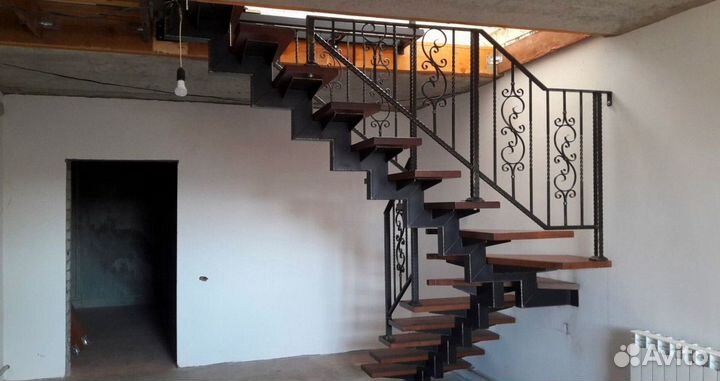 Лестницы прямые под ключ