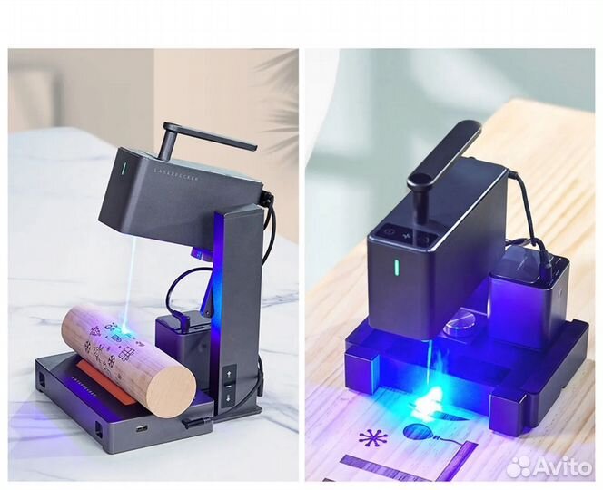 Лазерный гравер дерево пластик Facemark 5w