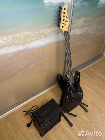 Комплект Электрогитара Fender Style + Комбик