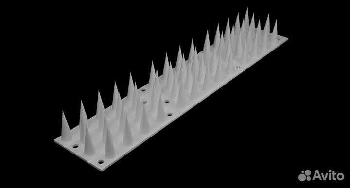 Шипы противоприсадные лук пластик 30х6см(10шт)