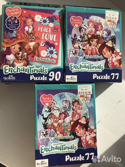 Пазлы энчантимолс