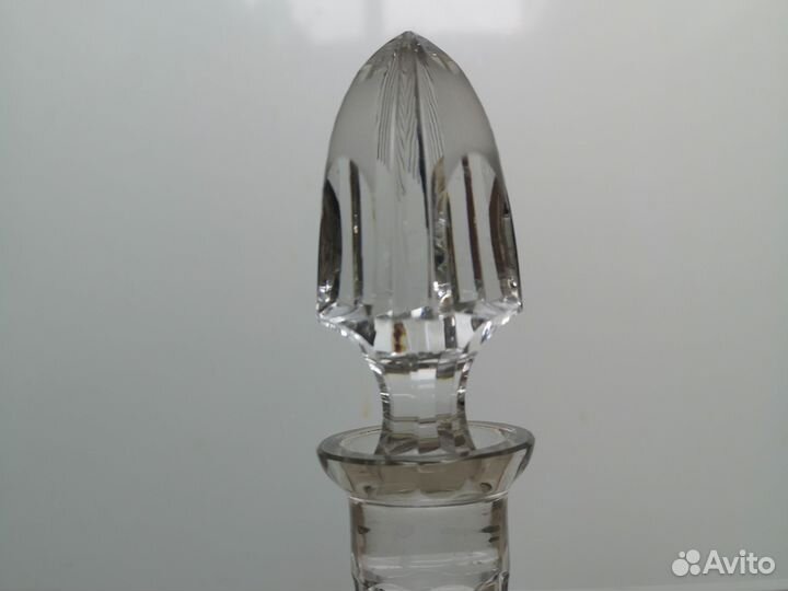 Штоф графин хрустальный