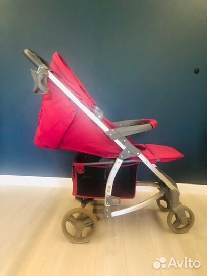 Детская прогулочная коляска babyton cosmo red