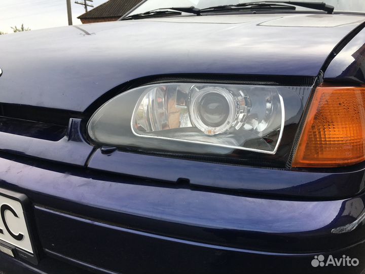 Стекла фар ваз 2113, 2114, 2115 Гладкие Пара 2шт