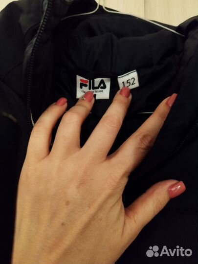 Пуховик на девочку 152