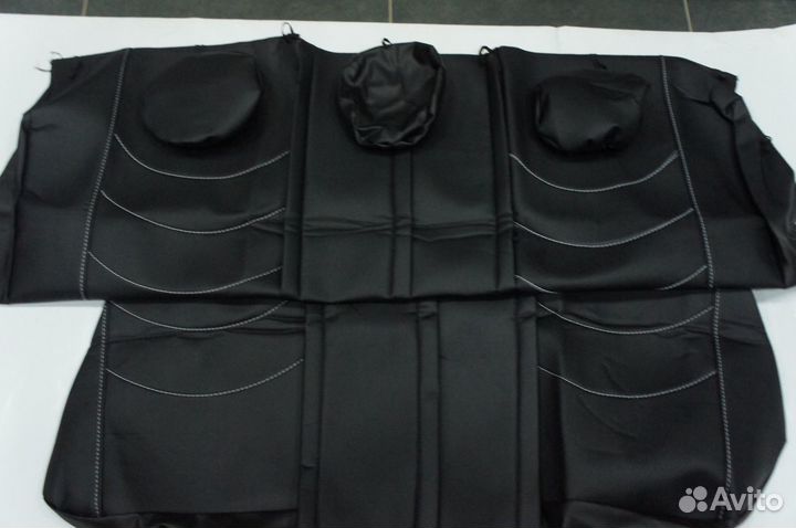 Авточехлы универсальные Рекаро черный