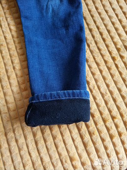 Джинсы утепленные для девочки