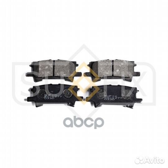 Колодки тормозные задние lexus RX300/330/350 03