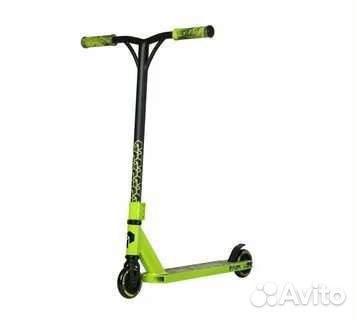 Самокат трюковой бу (Покоцаный с низу дека крашена
