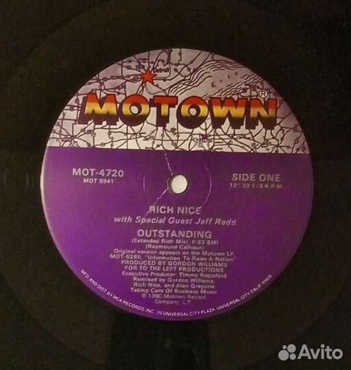 LP Rich NiceWith Special GuestJeff Redd 1990