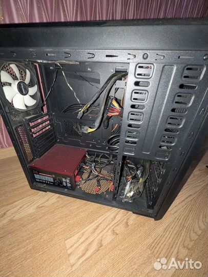 Корпус zalman z12 plus +бп 800вт