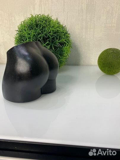 Кашпо,ваза,органайзер,гипс