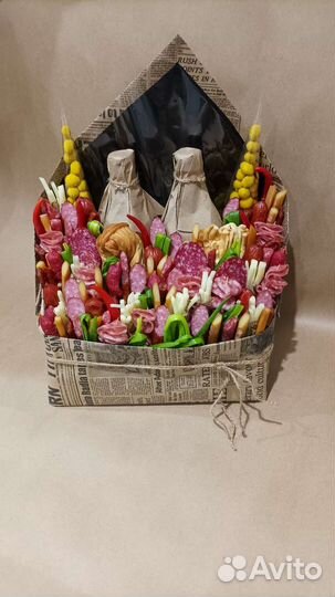 Съедобные букеты для мужчин в подарок