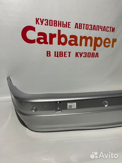 Бампер задний газ Волга 3110 цвет сильвер