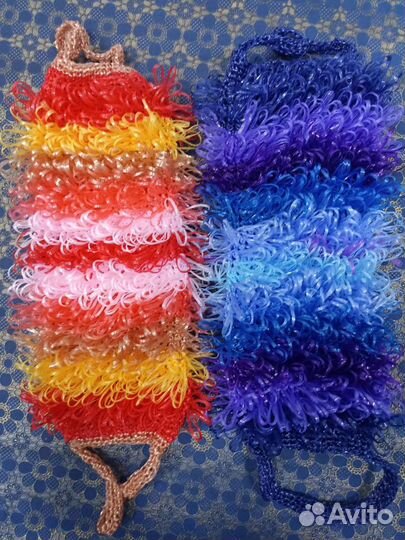 Мочалка ручной работы