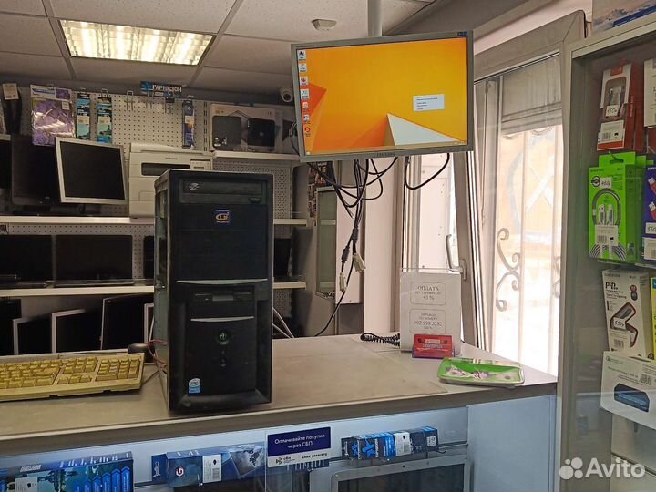 Системный блок C2D 4600 память 2 гб