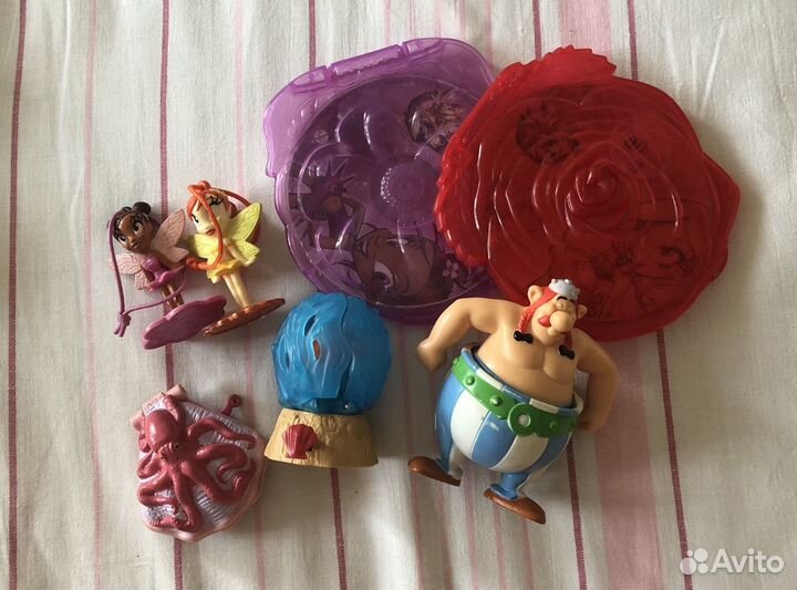 Игрушки McDonald’s винтаж 2007, 2008, 2010