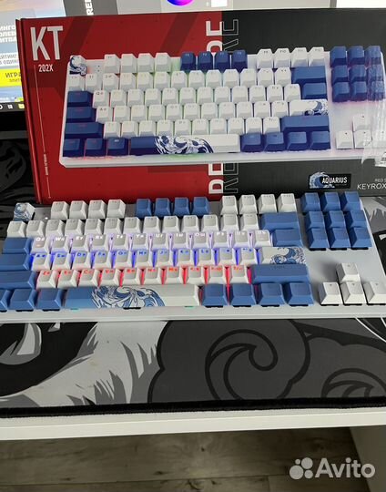 Игровая клавиатура red square keyrox tkl aquarius