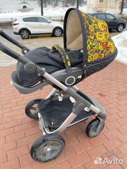 Коляска stokke trailz и зимний кит Симачёва