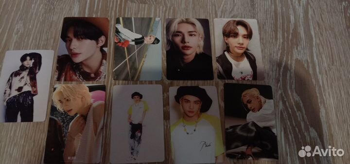 Карты stray kids хенджин