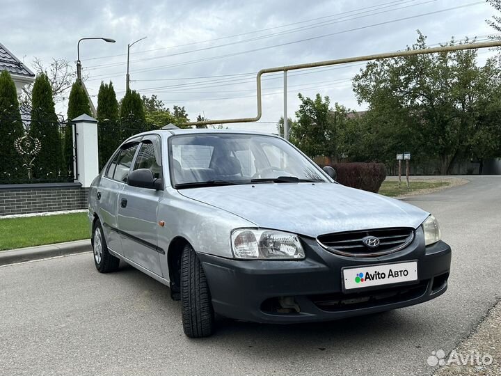 Hyundai Accent 1.5 МТ, 2008, 249 000 км