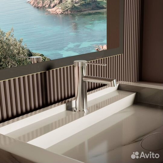 Смеситель для раковины Vincea Rim VBF-2RM1CH хром