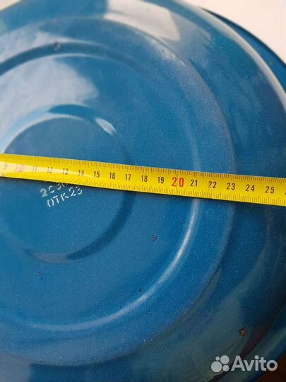 Эмалированный тазик