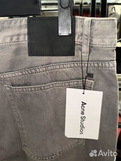 Acne Studios Baggy Jeans Gray SS24