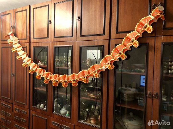 Бумажная гирлянда СССР