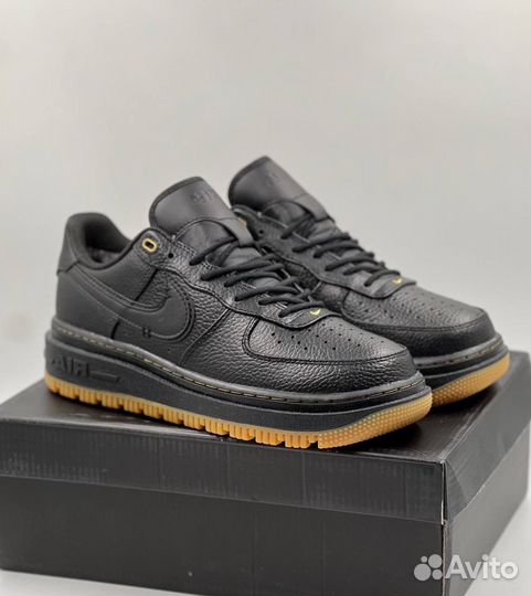 Кроссовки Nike Air Force 1 Luxe с мехом мужские