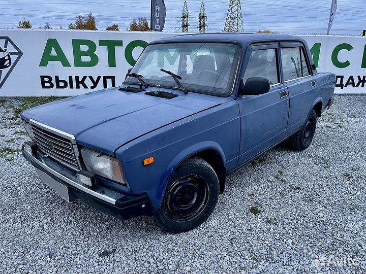 ВАЗ 2107 1.6 МТ, 2005, 62 000 км