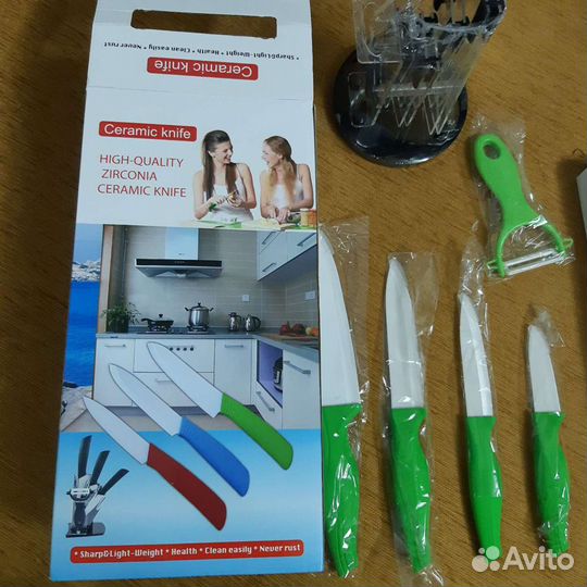 Новый набор керамических ножей
