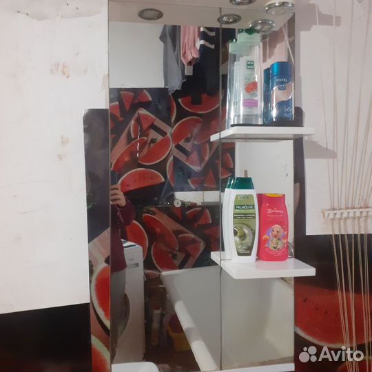 Зеркало в ванную бу